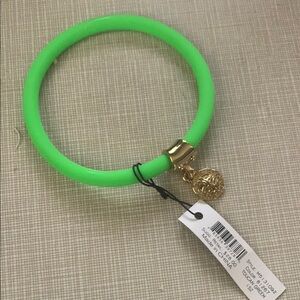 Marc By Marc Jacobs Green and Gold Charm Bangle